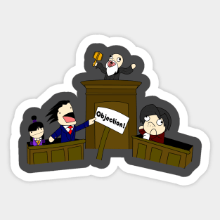 Battleblock Courtroom Sticker